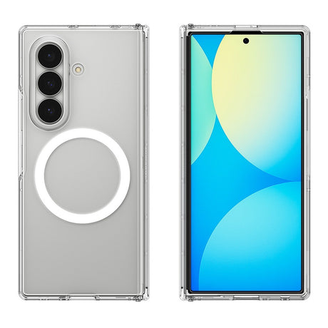 Spigen Samsung Galaxy Z Fold 8 Ultra Skal Ultra Hybrid Pro MagFit Clear White