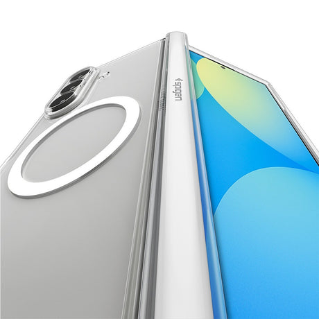 Spigen Samsung Galaxy Z Fold 8 Ultra Skal Ultra Hybrid Pro MagFit Clear White