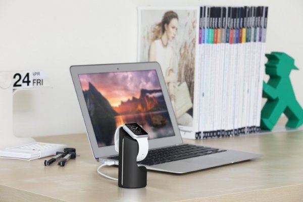 Just Mobile TimeStand Set of aluminum for Apple Watch