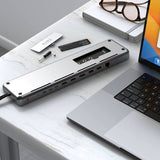 Satechi Dual Dock Stand Docking Station NVMe SSD Enclosure