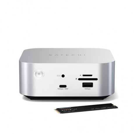 Satechi Thunderbolt 5 CubeDock med SSD-kabinett