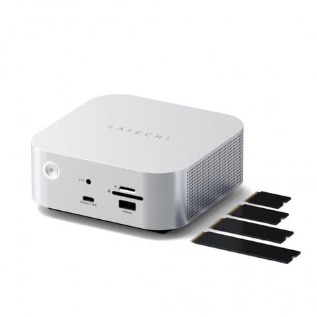 Satechi Thunderbolt 5 CubeDock med SSD-kabinett