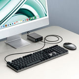 Satechi SM3 Slim Mekanisk Bluetooth Tastatur Mørkegrå