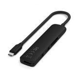 Satechi 6-in-1 USB-C Slim Multiport Adapter Svart