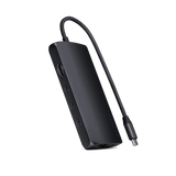 Satechi USB-C Multiport Adapter 8K With Ethernet V3 Midnight