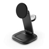 Satechi Trådløs lader 3-in-1 Foldable Qi2 25W Svart