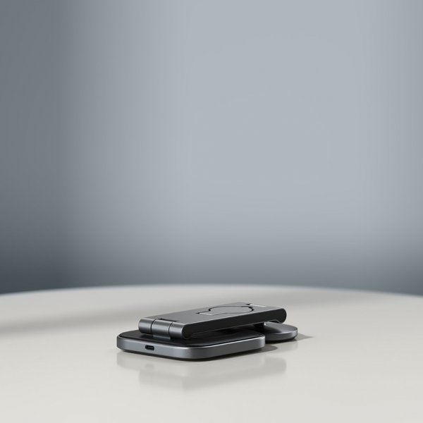 Satechi Trådløs lader 3-in-1 Foldable Qi2 Wireless Charging Stand MagSafe