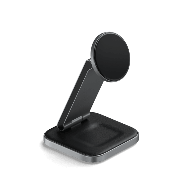 Satechi Trådløs lader 3-in-1 Foldable Qi2 Wireless Charging Stand MagSafe