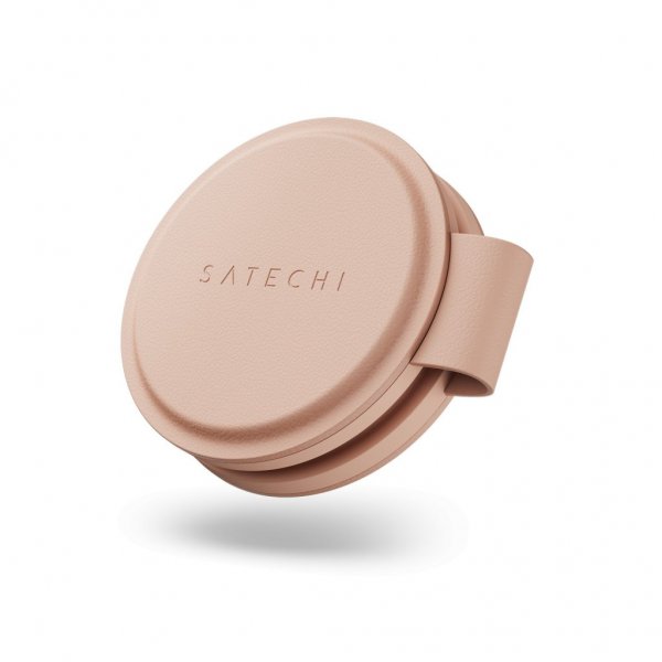 Satechi OntheGo 2-i-1 trådløs lader Desert Rose