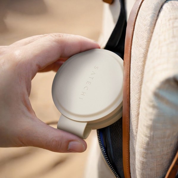 Satechi OntheGo 2-i-1 trådløs lader Sand