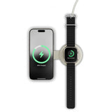 Satechi OntheGo 2-i-1 trådløs lader Sand