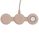 Satechi OntheGo 3-i-1 trådløs lader Desert Rose