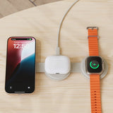 Satechi OntheGo 3-i-1 trådløs lader Sand