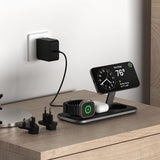 Satechi Trådløs lader Qi2 Trio Wireless Charging Pad MagSafe