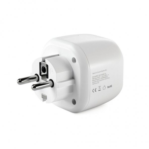Satechi Homekit Smart Outlet Kontakt Hvit