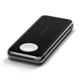 Satechi Quatro Powerbank med inbyggd Qi-laddning och Apple Watch laddning