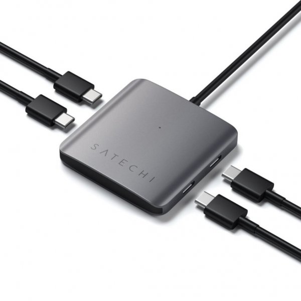 Satechi  Aluminium 4-port USB-C-hub