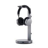 Satechi AirSkinstativ för Hodetelefoner med inbyggd USB-hub Space Grey