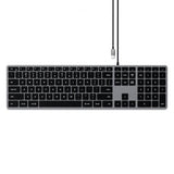 Satechi W3 USB-C tastatur Nordic Layout