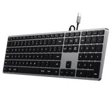 Satechi W3 USB-C tastatur Nordic Layout