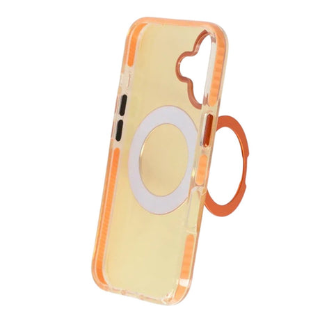 iPhone 17 Deksel Roterbart stativ Oransje