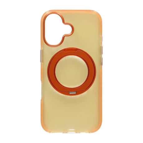 iPhone 17 Deksel Roterbart stativ Oransje