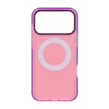 iPhone 17 Pro Max Deksel Roterbart stativ Rosa Lilla