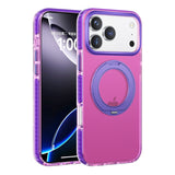 iPhone 17 Pro Max Deksel Roterbart stativ Rosa Lilla