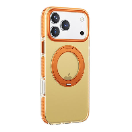 iPhone 17 Pro Deksel Roterbart stativ Oransje