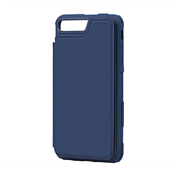 iPhone 7 Plus/iPhone 8 Plus Deksel Kortholder Blå