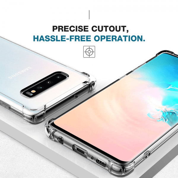 Samsung Galaxy S10E Deksel Støtsikker Transparent