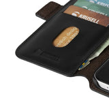 Krusell iPhone 12 Mini Etui Sunne PhoneWallet Vintage Black