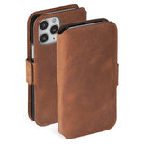 Krusell iPhone 12 Mini Etui Sunne PhoneWallet Vintage Cognac