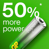 GP Super Alkaline AA Battery 15A/LR6 20-pack