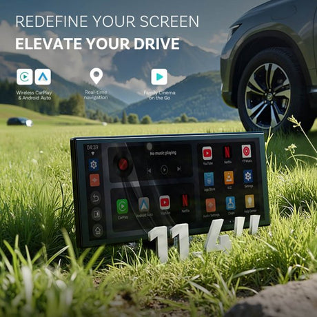 Ottocast ScreenFlow portabel Infotainment-skjerm for bil