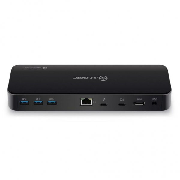 ALOGIC Dokkingstasjon ThunderBolt 3 Dual Display med 4K og strømforsyning
