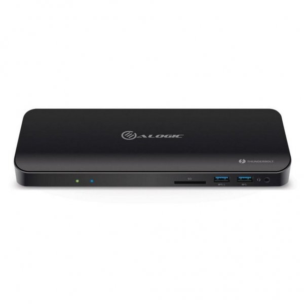 ALOGIC Dokkingstasjon ThunderBolt 3 Dual Display med 4K og strømforsyning
