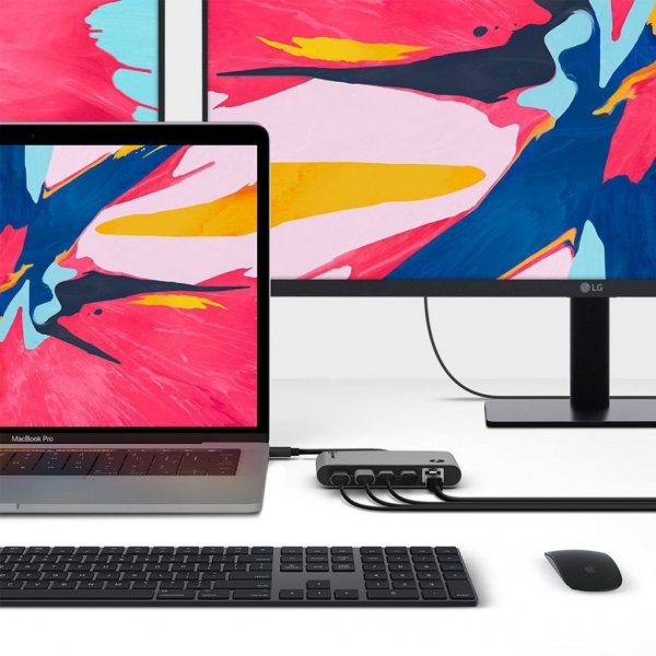 ALOGIC Dokkingstasjon ThunderBolt 3 Dual HDMI 4K