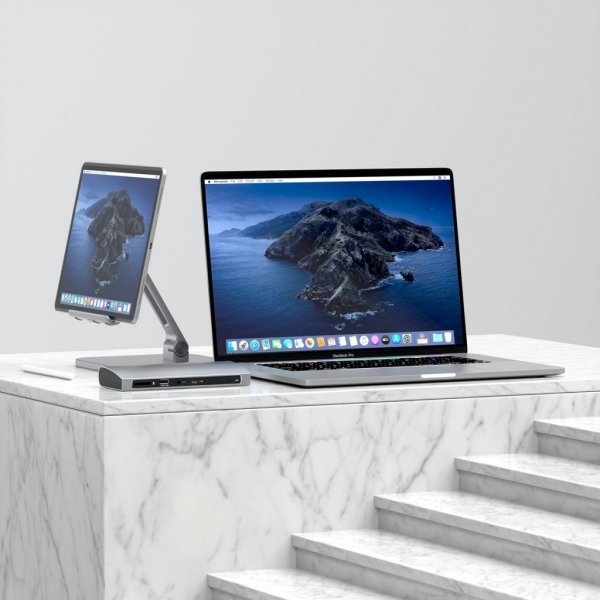 Satechi Thunderbolt 4 Dokk Romgrå