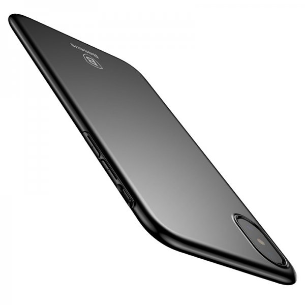 Baseus iPhone X/Xs Deksel Thin Case Svart