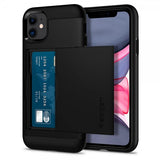 Spigen iPhone 11 Deksel Slim Armor CS Svart