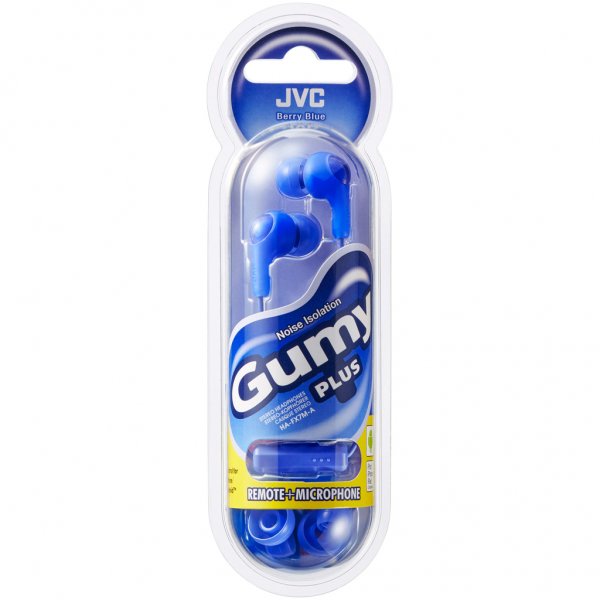 JVC Hodetelefoner Gumy Plus Blå