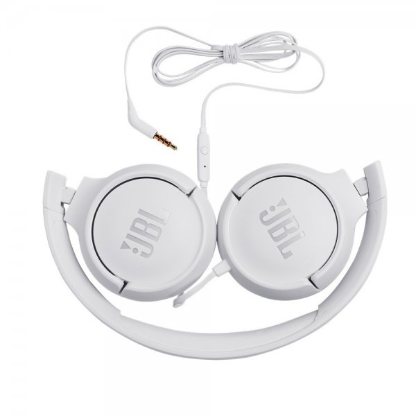 JBL Kablede Hodetelefoner Tune 500 Hvit