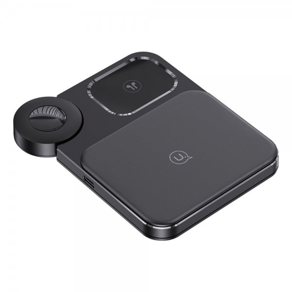 USAMS Trådløs lader 15W 3in1 Desktop Wireless Charger
