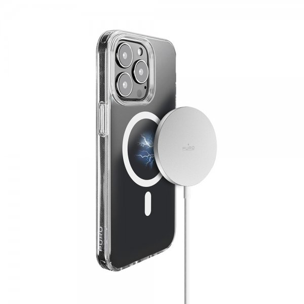 Puro Trådløs lader Magnetic USB-C Charging Cable MagSafe Hvit