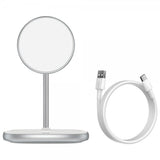 Baseus Trådløs lader Swan MagSafe 15W Hvit