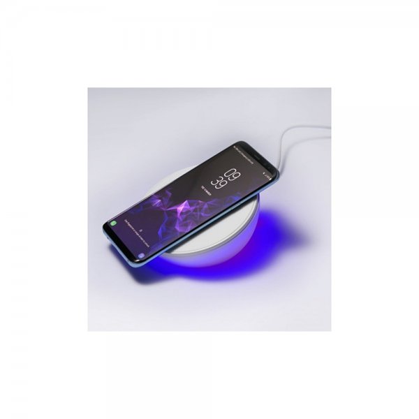 4smarts Trådløs lader VoltBeam N8 LED Klokke