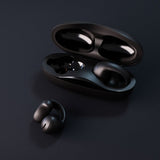 Happy Plugs Hodetelefoner Clip Open Ear Wireless Svart