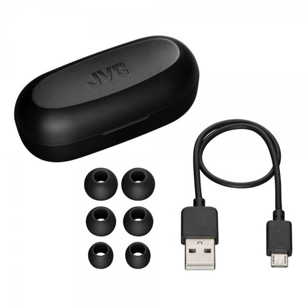 JVC Hodetelefoner Gumy True Wireless HA-A7T In-Ear Svart