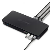 ALOGIC USB-C og USB 3.0 Trippel Display dokkingstasjon 4K & strømforsyning 80W